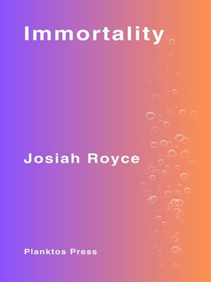 cover image of Immortality